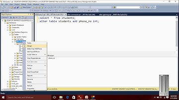How to add new column part 5 in urdu hindi |how to add new column in sql table | add column  dbms|39