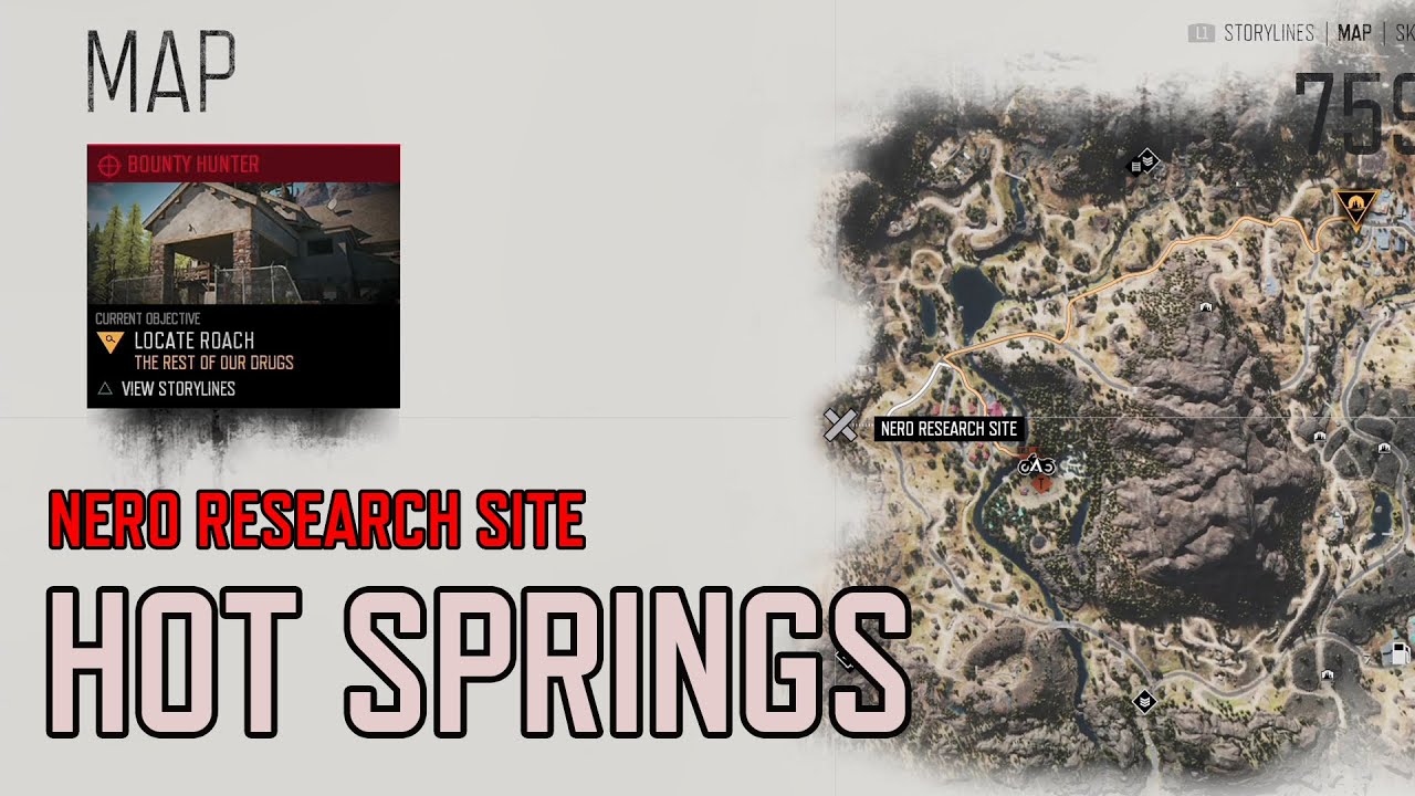 how to get to nero research site by hot springs