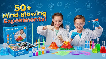 Einstein Box Ultimate Science Experiment Kit for Boys&Girls Ages 8-14 | Birthday Gifts Idea for Kids