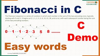 Mastering Fibonacci Series In C Learn To Code Fibonacci Sequences C Programming