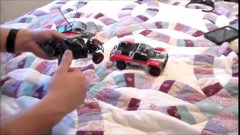 High Speed 1:24 scale Losi SCT brushed using Lipo