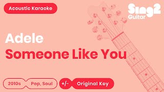 Adele - Someone Like You (Karaoke Acoustic)