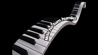 Mile ho tum humko/ Neha Kakkar,Tony Kakkar/ piano tutorial screenshot 2
