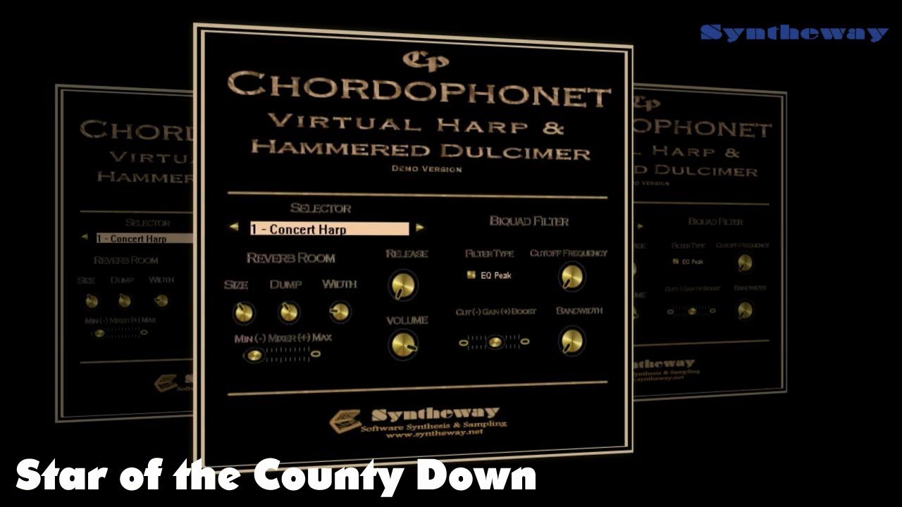 Star of the County Down (Trad. Irish) Ocarina Flute, Harp