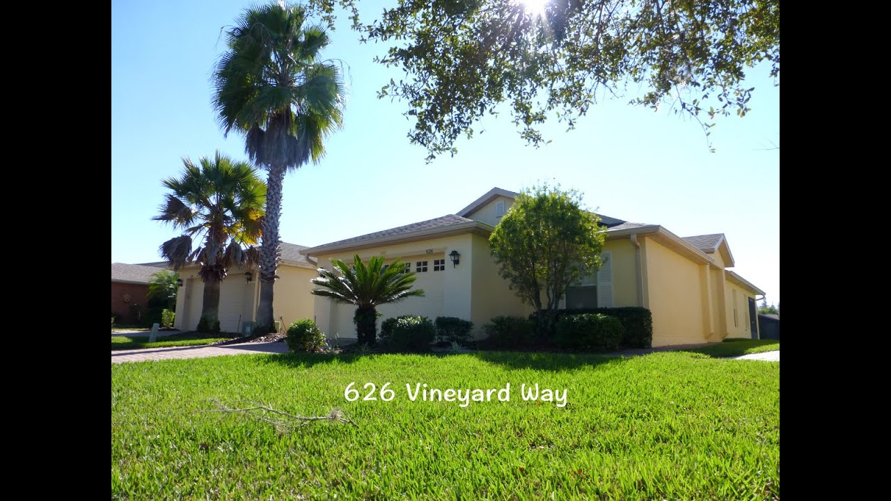 626 Vineyard Way , Kissimmee, Fl+++SOLD by BORCHINI REALTY+++Solivita Active Adult Community++55
