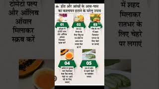 home remedies for remove dark circles nd lips 👄 area#nandinimakeover #ytshorts # trending song