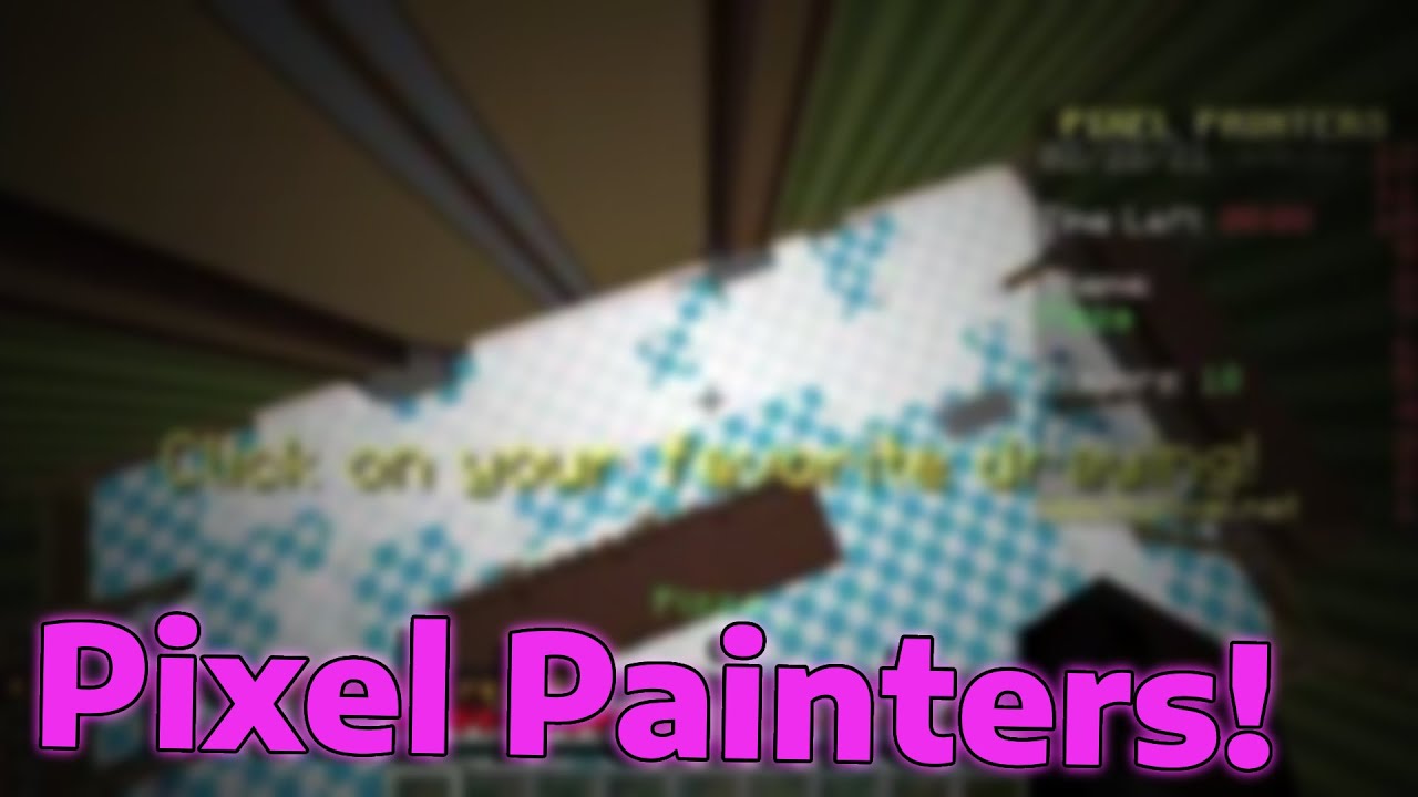 Playing the Most Boring Game on Hypixel 😴 (Pixel Painters)