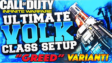 VOLK "Greed" is OVERPOWERED - Infinite Warfare Best Class Setup ! (Best Volk Class)