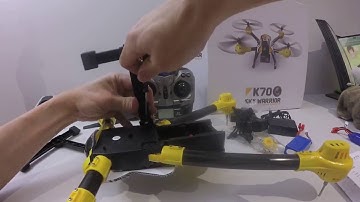 Kaideng K70C Altitude Hold version - Installation Part 1 - Landing Skids