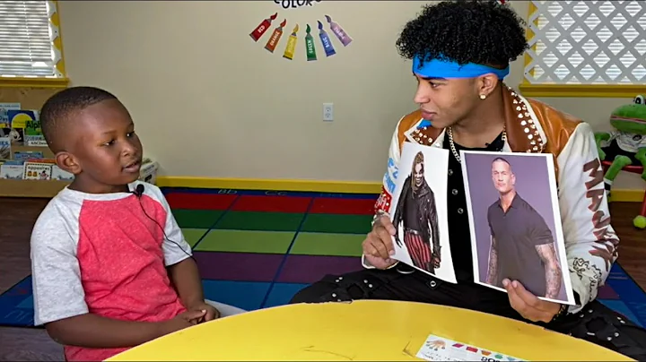 Kids predict WrestleMania with TikTok star LaRon H...