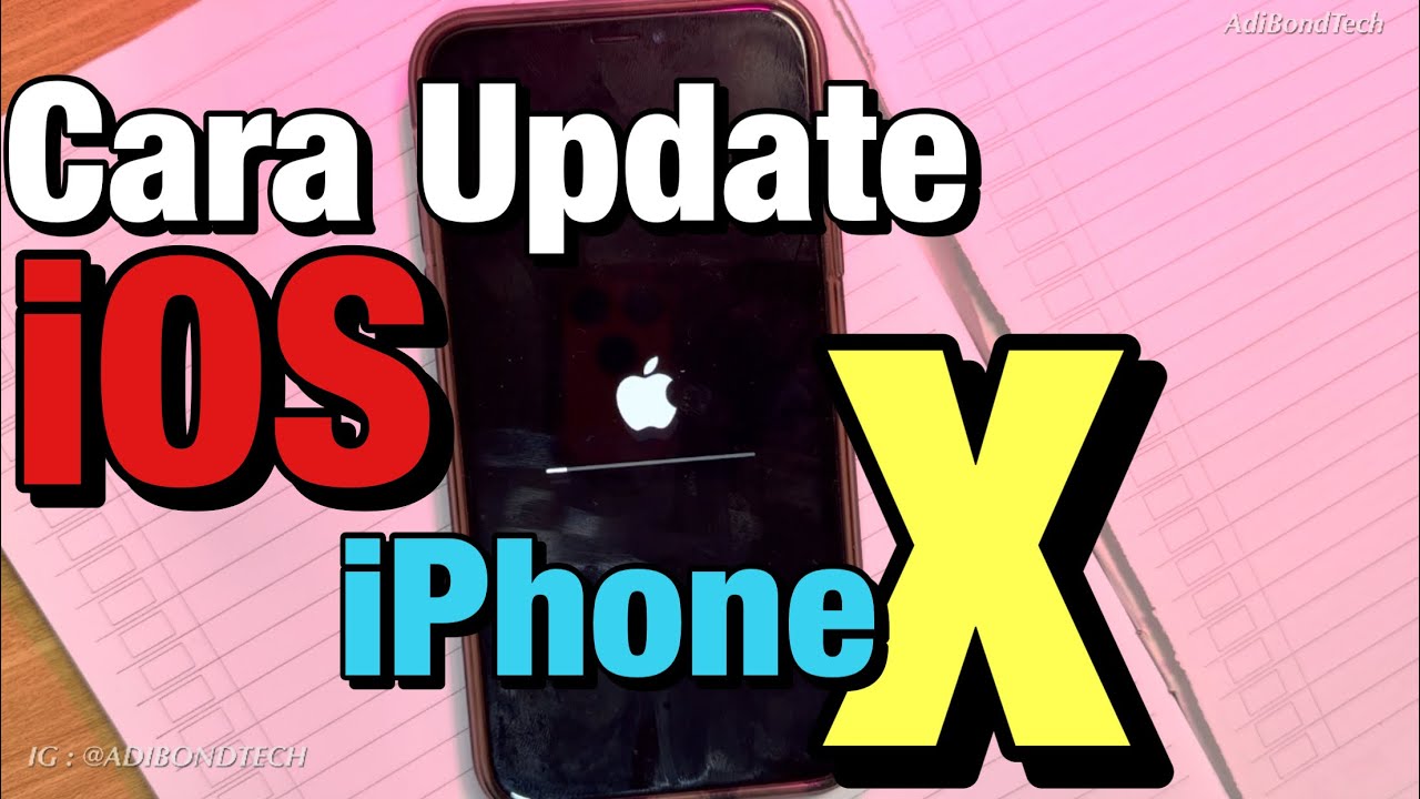 How to update iOS on iPhone X - YouTube