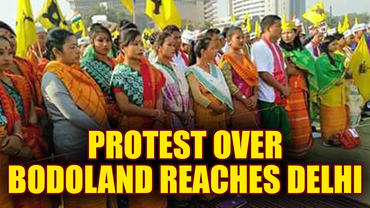 Bodoland agitation reach Delhi supporters send blood signatures to PM Modi  Oneindia News