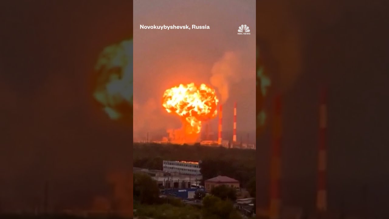 Ukraine Says Its Drone Struck Oil Facilities Inside Russia Including A Major Refinery