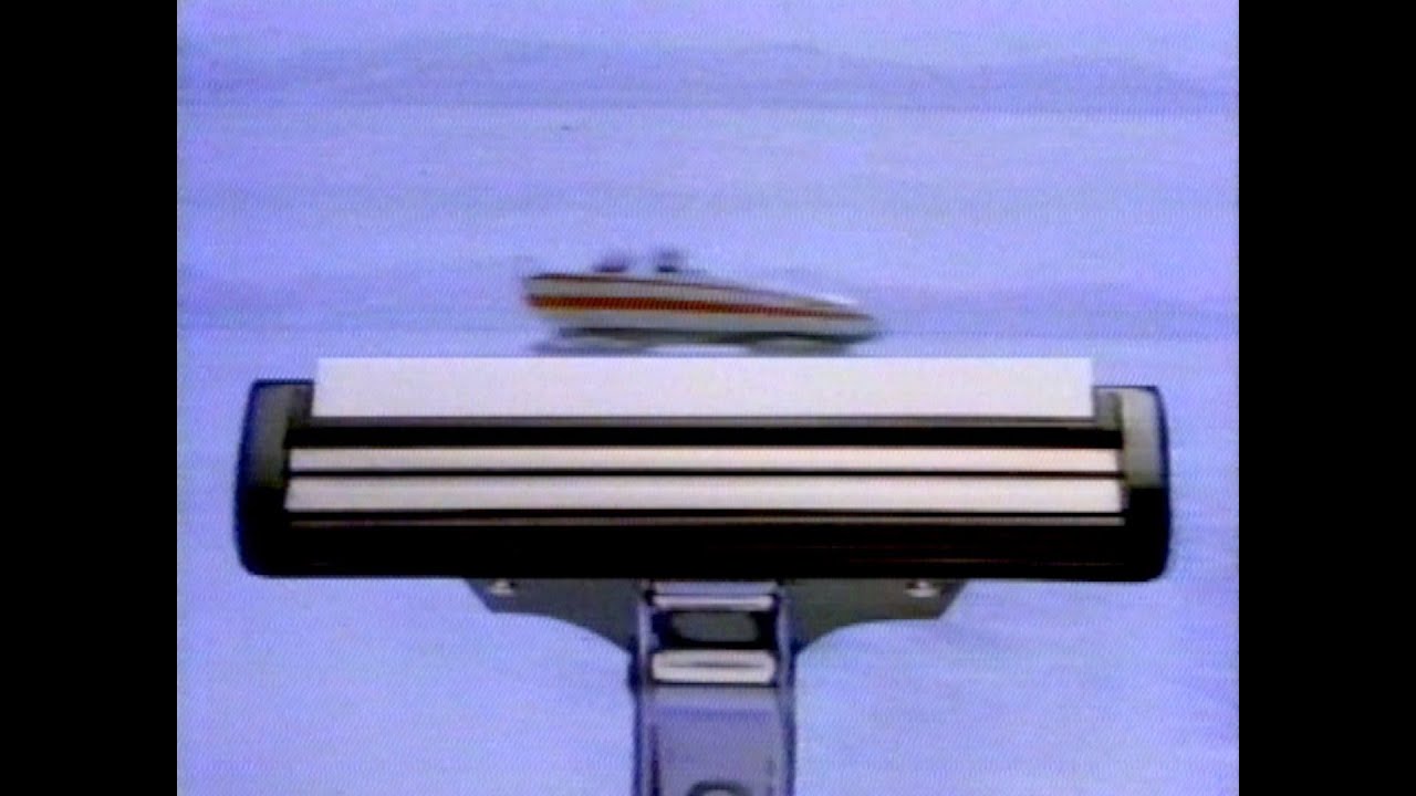 80s - Gillette Atra Plus Commercial (1986) - YouTube