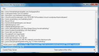 Gforce URL Harvester 2010