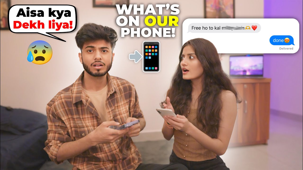 WHAT'S ON OUR PHONE 😰