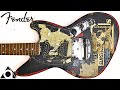 ハードコアパンクな様相のギターをクリーニングしました。-I cleaned a guitar that was processed in a hardcore punk style.-