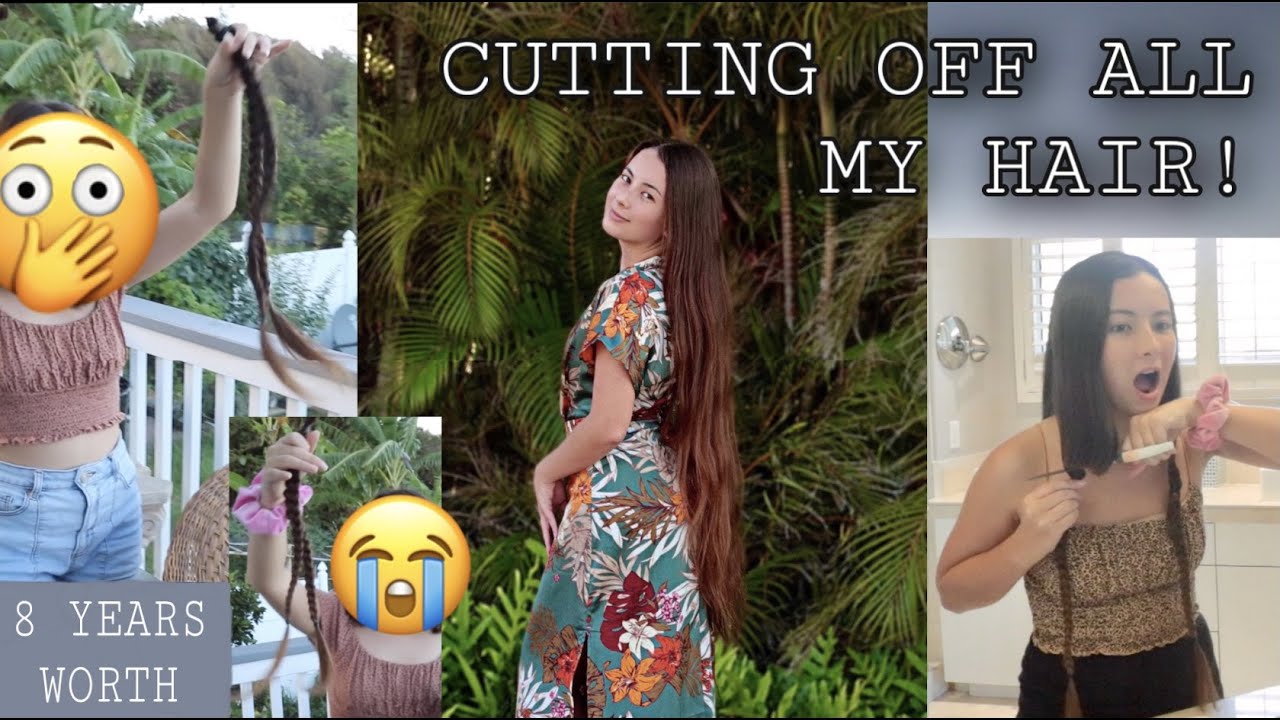 I Grew Out my Hair for 8 YEARS to DONATE IT!!!