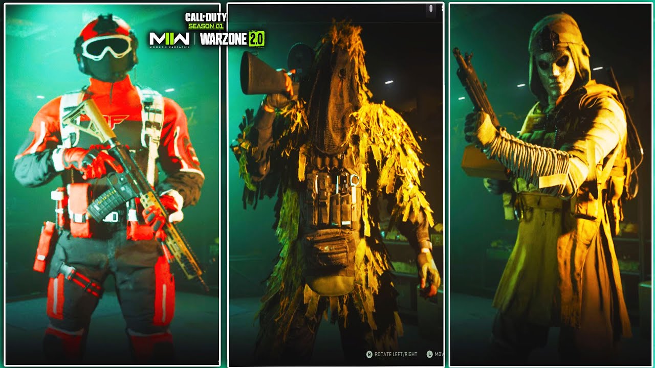 All new Operator skins coming to Warzone 2.0 in Season 1
