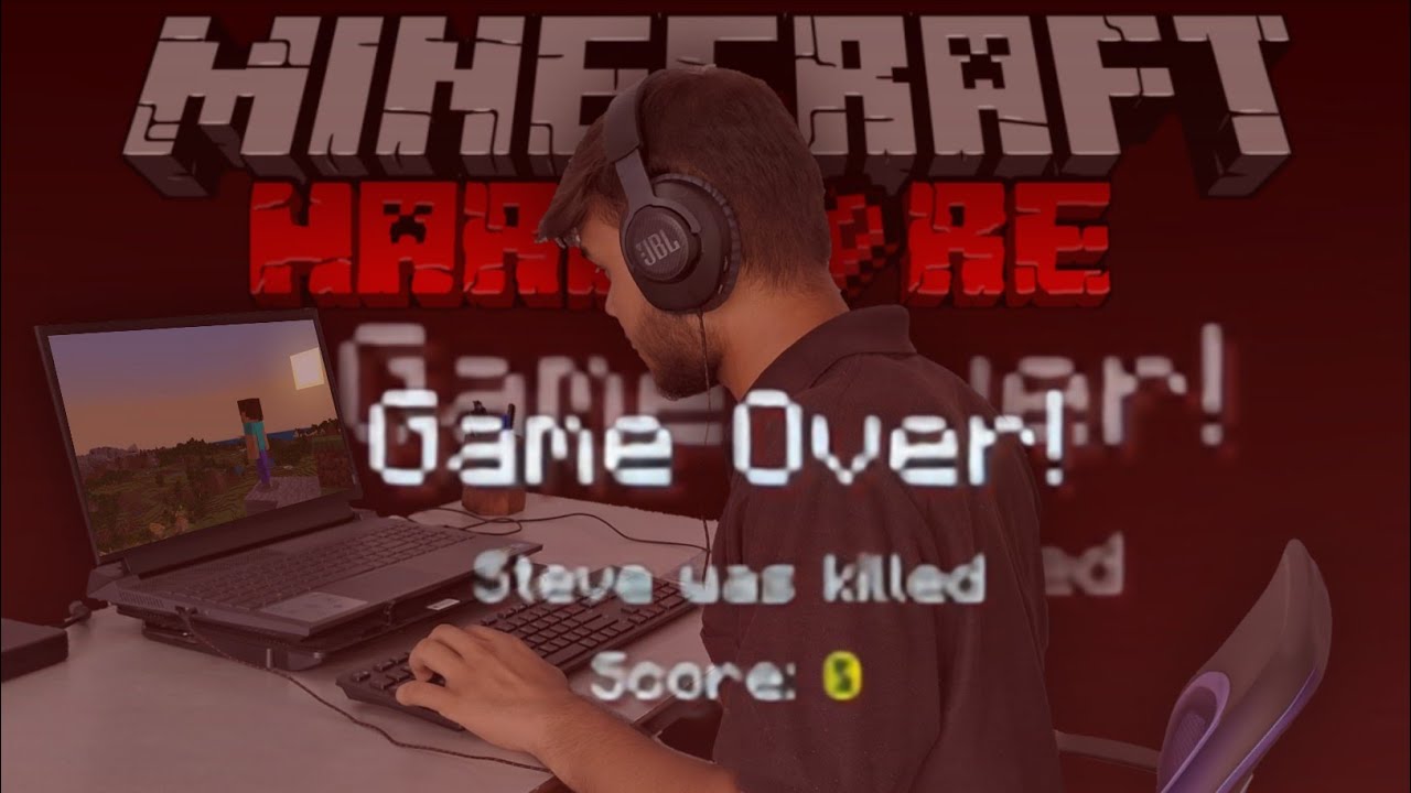 I Survived 100 Days in Minecraft Hardcore (First Time On a Laptop ...