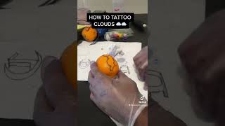 TATTOO CLOUDS ☁️☁️ #viral #subscribe #clouds #tattoos