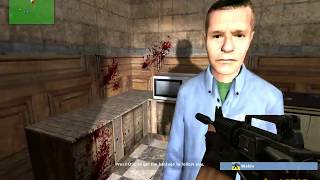 Counter Strike Source PC gameplay mansion screenshot 3