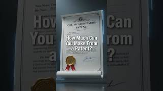 How much can you earn from a patent? #patent  #patentlaw #innovation #IP #IPR #PatentPulseIP #shorts