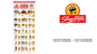 ShopRite Weekly Ad - 12/07/2025 - 12/13/2025