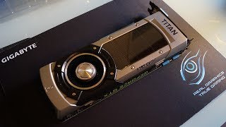 Gigabyte GeForce GTX TITAN BLACK Unboxing