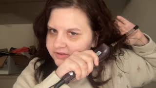 how to curl your hair with a chopstick curling wand