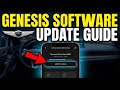 How to update Genesis Electrified software using the Genesis Connected Services app - Detailed Guide