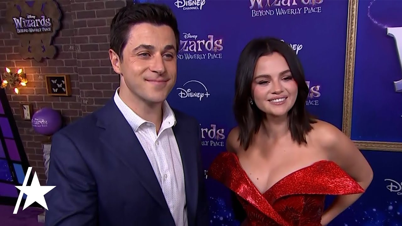 Selena Gomez & David Henrie SING Funky Hat Song At ‘Wizards Beyond Waverly Place’ Carpet