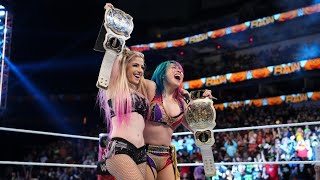 Asuka & Alexa Bliss wins the WWE Womens Tag Team Titles: WWE Raw, Oct. 31, 2022