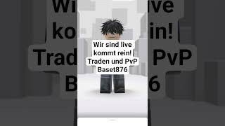 Wir sind live kommt rein! #roblix #stealabrainbrot #live #trading #duell #pvp