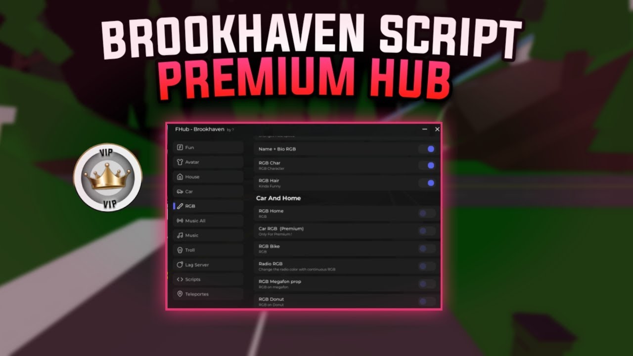 Brookhaven Script Premium New Gamepass Hub Unlock No Key | Shife