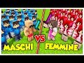 ESERCITO DI MASCHI CONTRO ESERCITO DI FEMMINE! - Minecraft ITA