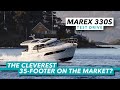 Is this the cleverest 35-footer on the market? Marex 330 Scandinavia test drive review | MBY