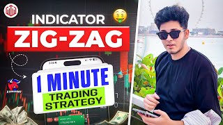 Quotex ZIG ZAG Strategy || Quotex Trading Strategy || 1 Minute Trading Strategy