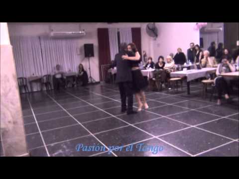 CLAUDIA CODEGA y EL NENE MASCI Bailando el Vals LAGRIMITAS DE MI CORAZÓN en FLOREAL MILONGA