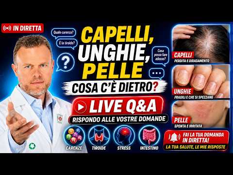 Video Capelli che cadono, unghie fragili, pelle spenta: cosa sta cercando di dirti il tuo corpo?