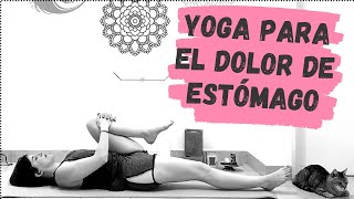 yoga para el dolor de estómago/ yoga para aliviar el dolor de estomago #yogaconcaty #yogaparaaliviar