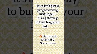 Code Java, Build Future #java #developer #coding #program #javacoding  #programming