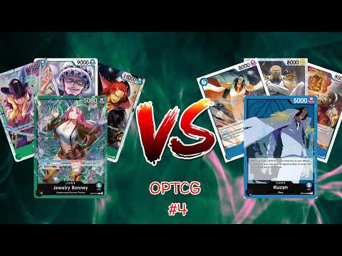 A ERA DO GELO CONTRA A NOVA GERAÇÃO!!! BONNEY G VS KUZAN U - OPTCG #4