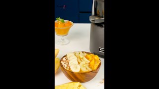 How to make mango sorbet - Kuvings Whole Slow Juicer EVO820