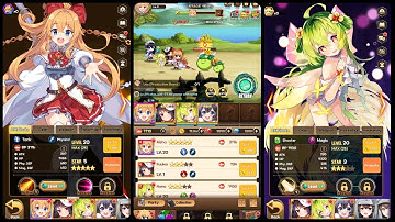 Merge Girls : Idle RPG Game Gameplay Android Mobile
