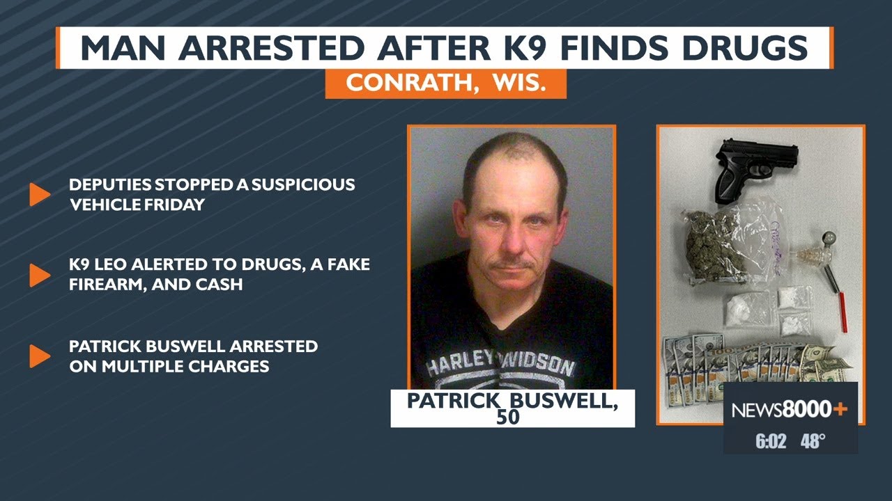Man Arrested After K9 Finds Drugs - YouTube