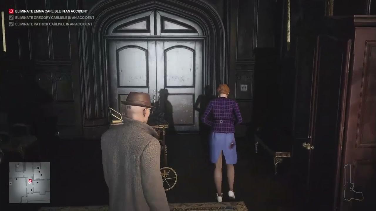 Let's Play Hitman 3 The Baskerville Barney Lv1 Dartmoor, England