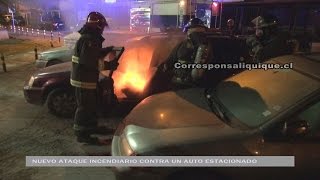 Nuevo Ataque Incendiario Contra Un Auto Estacionado En Iquique