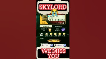 SKYLORD Bhai uid 😭🥺//We really miss you Skylord bhai😞#free fire shorts#free fire#skylord #viral