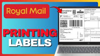 How To Print Royal Mail Postage Labels at Home (Full Guide) 2026!
